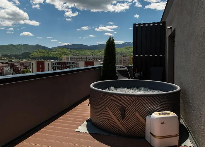 Skylark - Stockholm Penthouse With Jacuzzi, Movie Theater & Panoramic View Apartment *